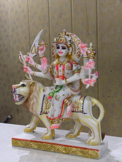 Durga Maa 12" | Swiss White (Imported) - Image 5