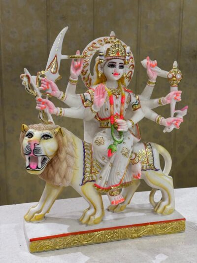 Durga Maa 12" | Swiss White (Imported) - Image 3